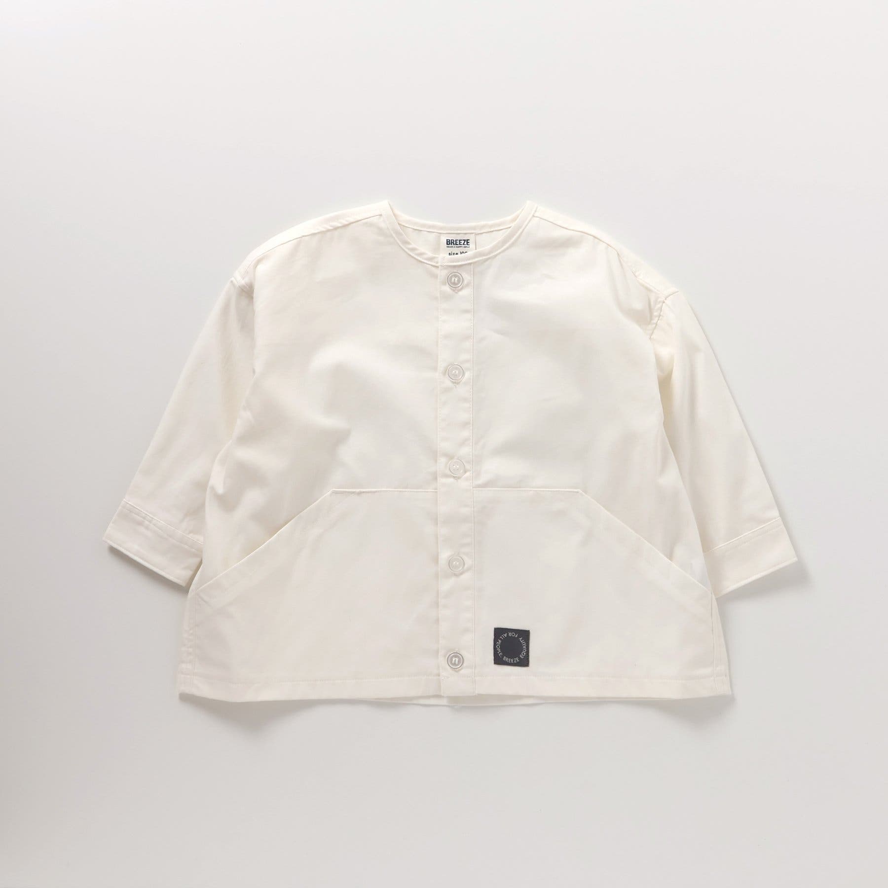 ノーカラーシャツジャケット[品番：FOKK0019054]｜F.O.Online