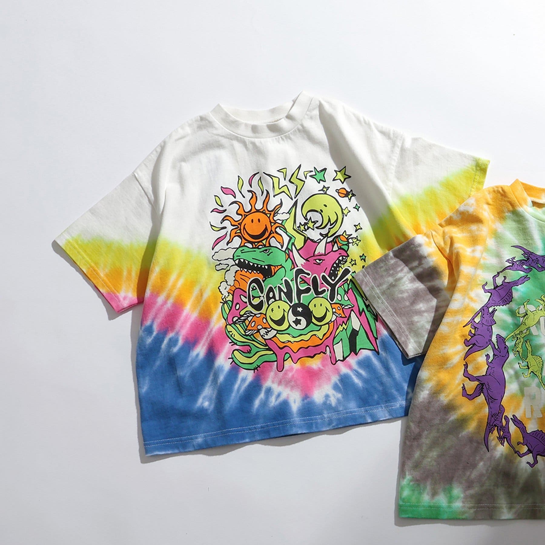 光るオレ！】タイダイサイケTシャツ[品番：FOKK0019407]｜F.O.Online