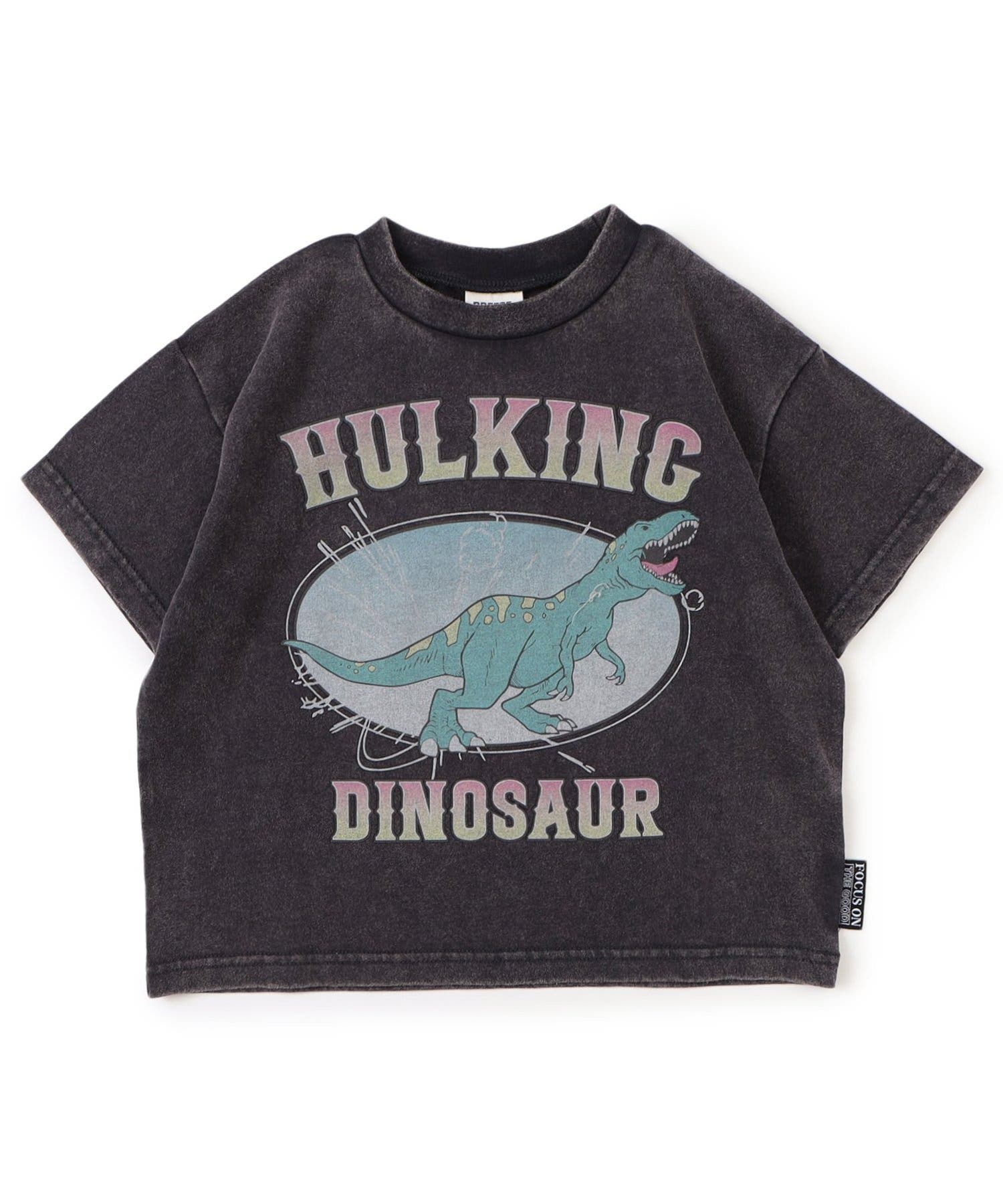  Tarrell　博物館　Tシャツ　ヴィンテージ　恐竜　半袖　ブラック 古着 80s USA製 Tyrannosaurus 「Tyrant Lizard」 恐竜 骨