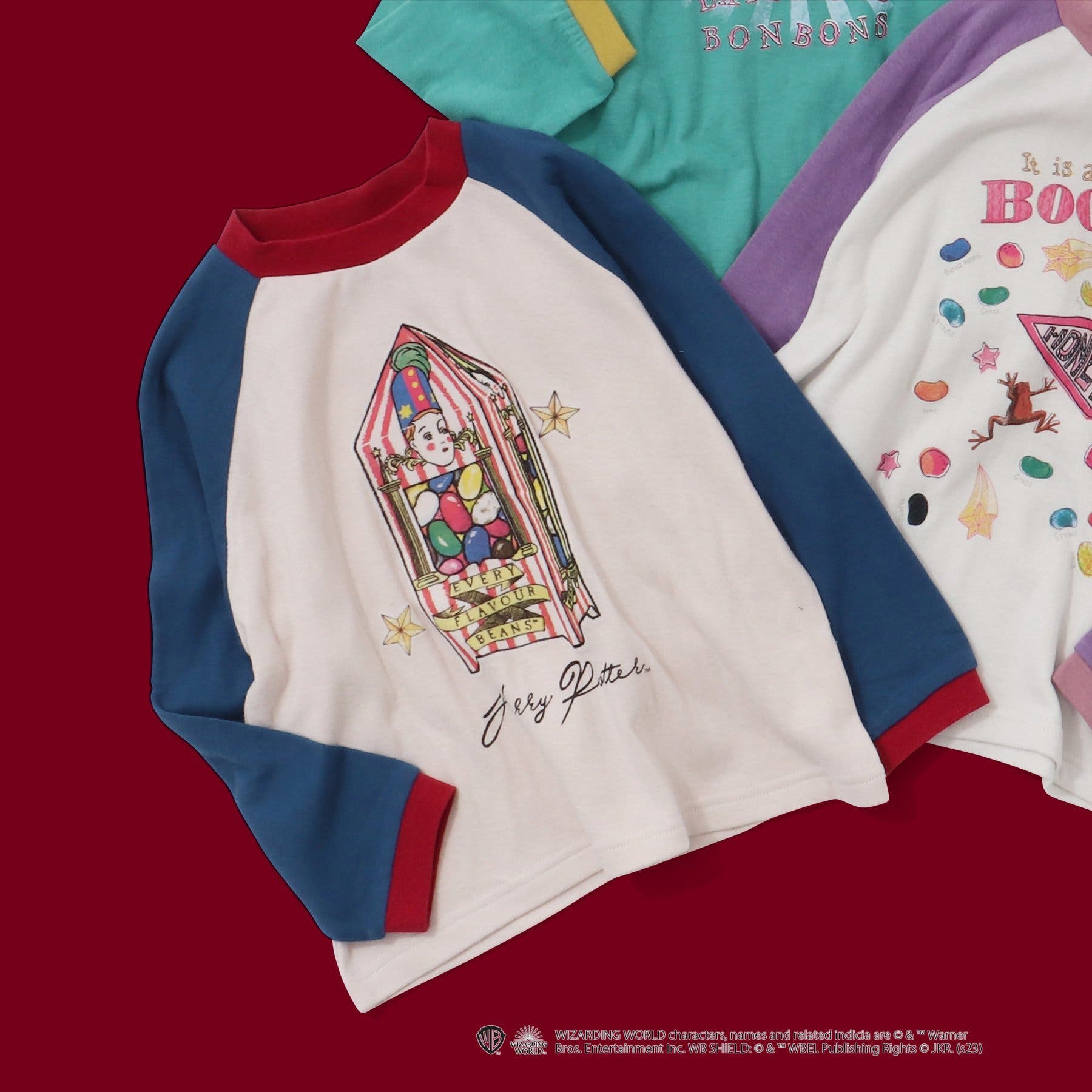 リンク】【ハリー・ポッター】お菓子長袖Tシャツ[品番：FOKK0017378