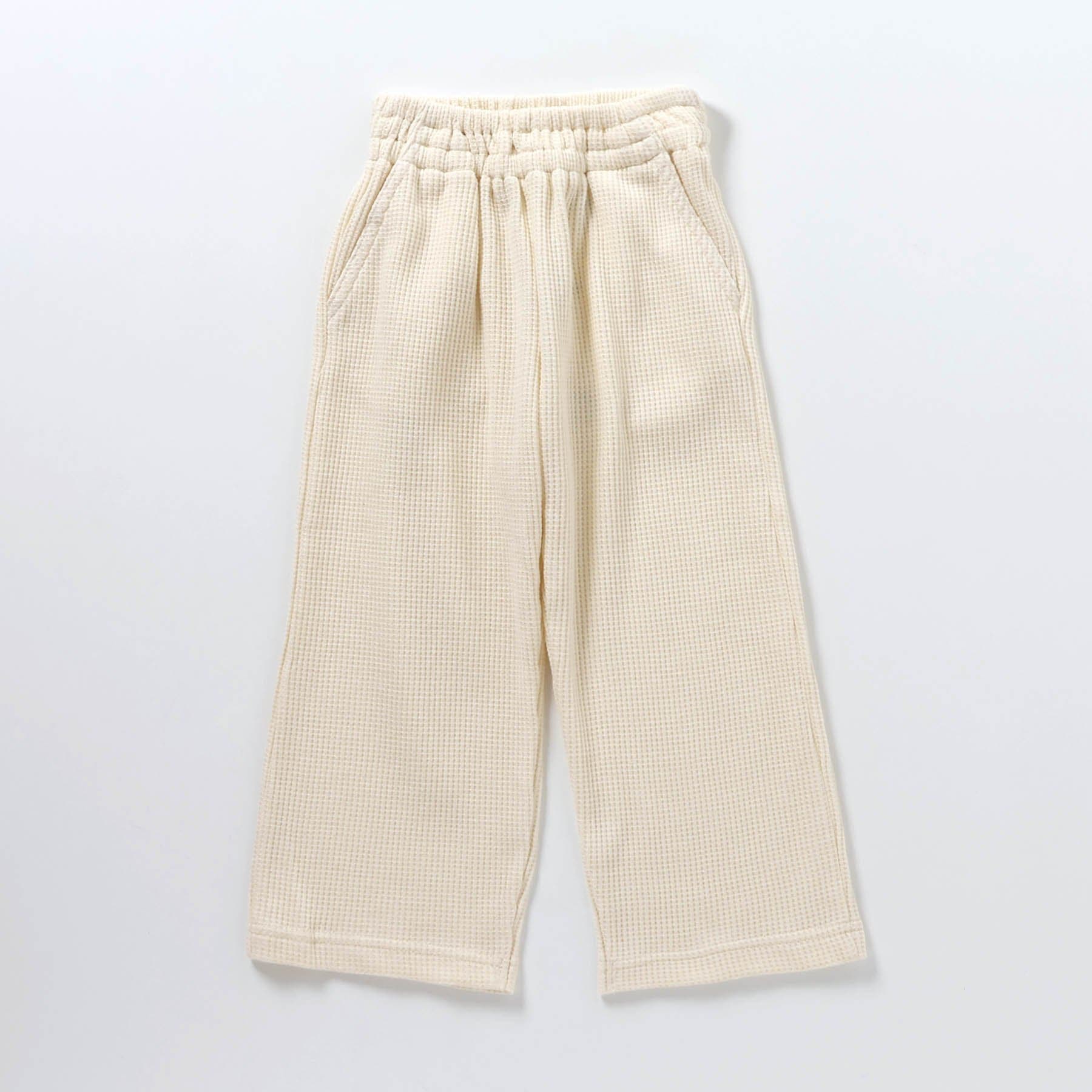 WEB限定 ワイドワッフルパンツ[品番：FOKK0020880]｜F.O.Online