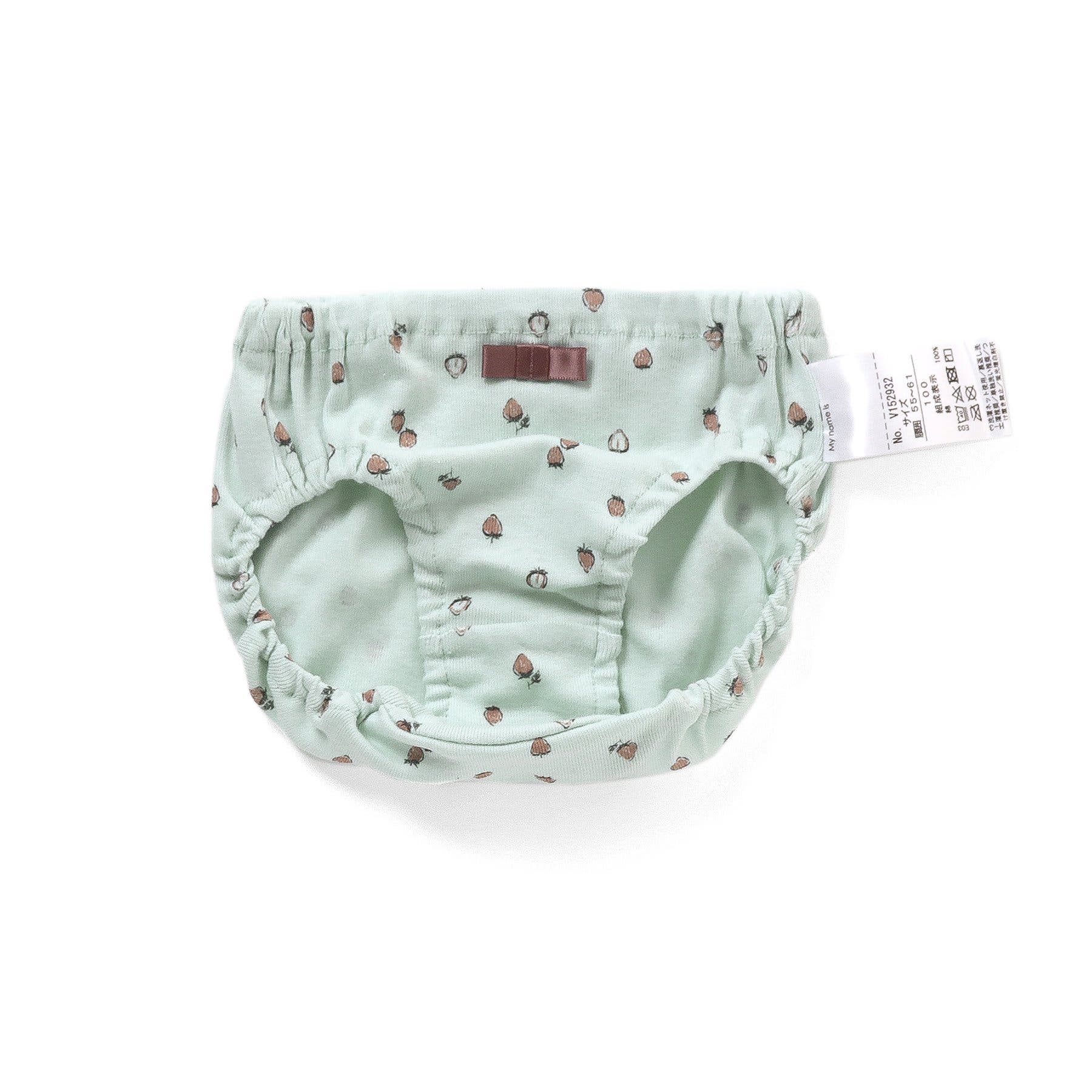 ぶーこちゃん　ショーツセット 女児 おばけルーム柄ショーツ 2枚組(140cm サックスブルー