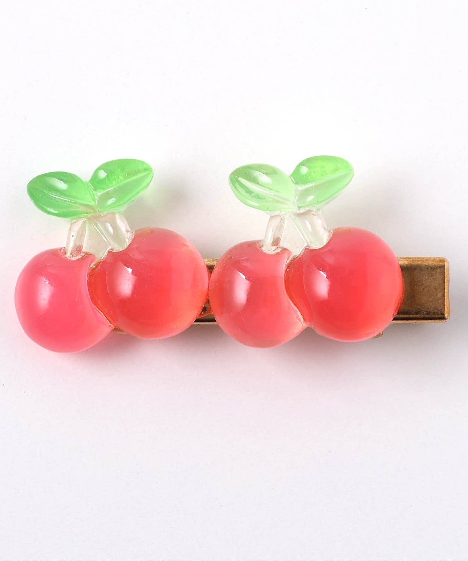 （お得な特別割引価格） さくらんぼヘアクリップ[品番：FOKK0023516]｜F.O.Online Store ファッション雑貨