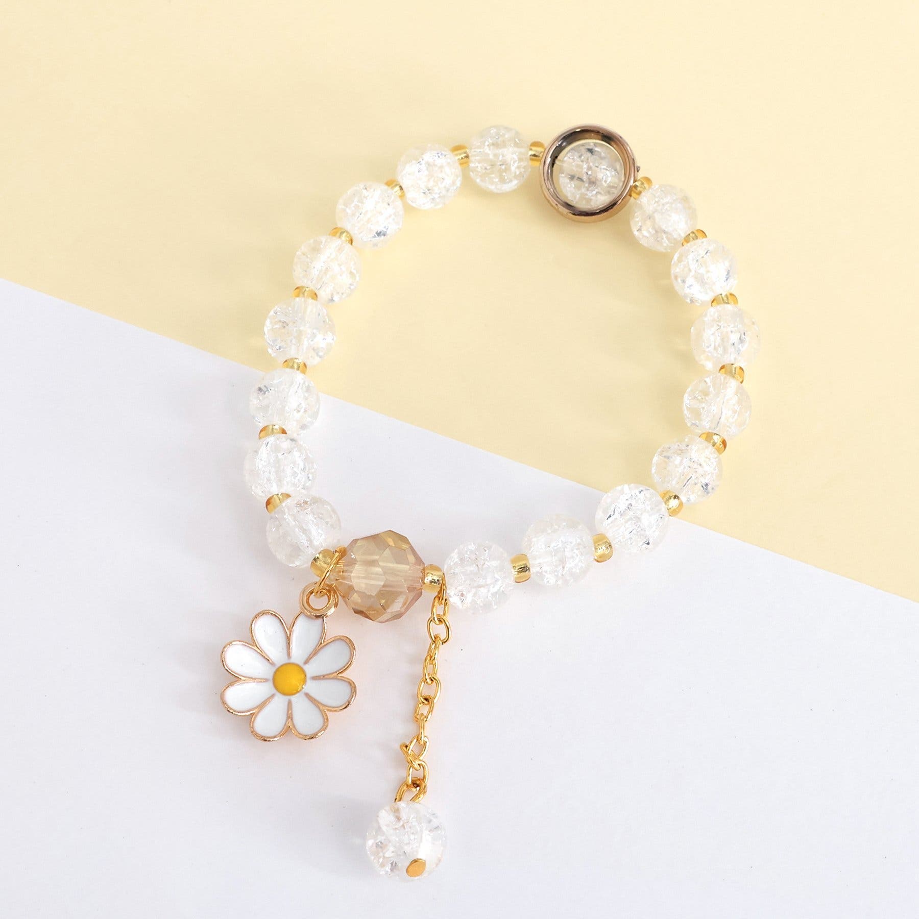 Philippe Audiber FLEUR 小さな花 ブレスレット2本セット お花ビーズブレスレット[品番：FOKK0020834]｜F.O.Online Store