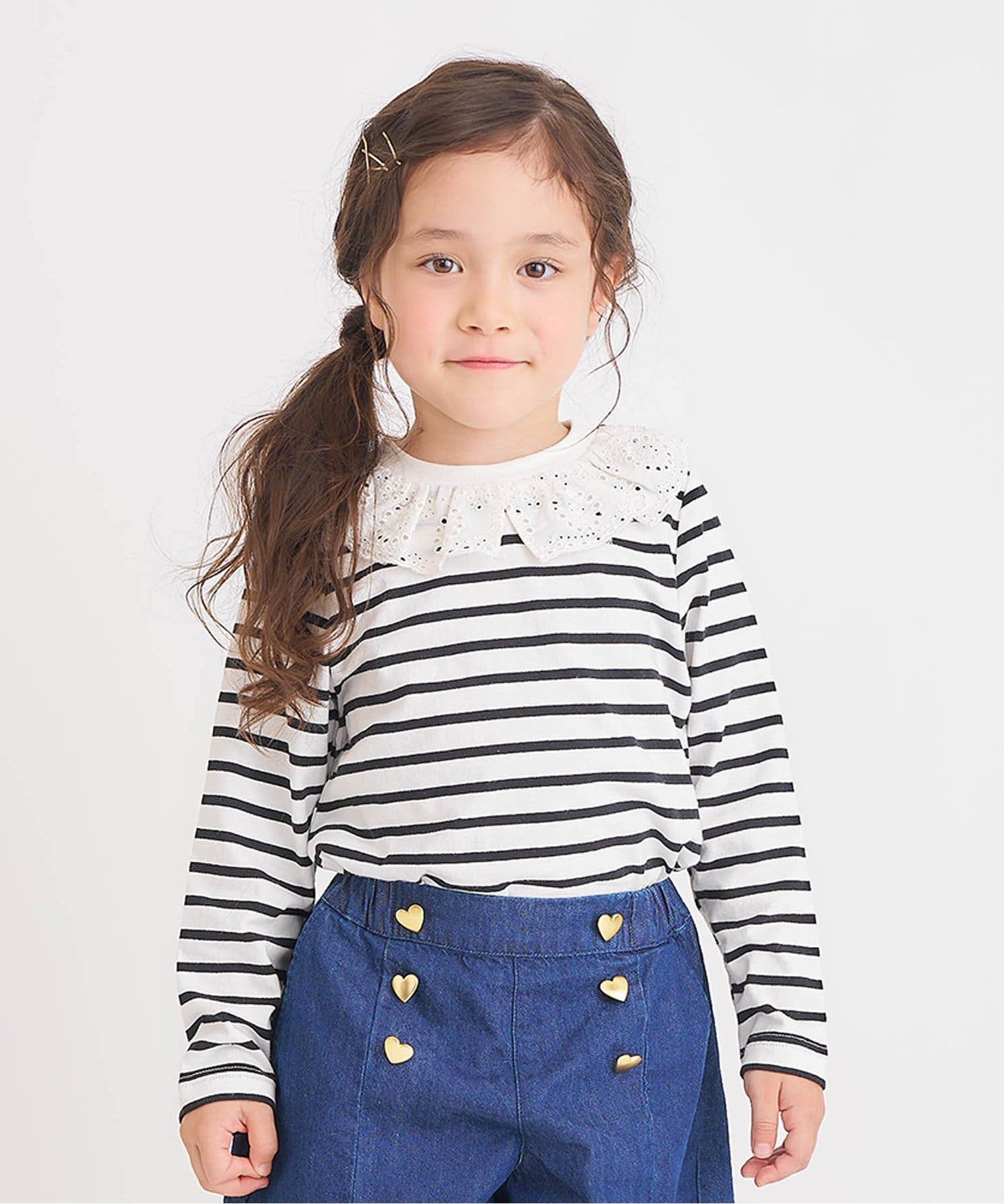 The After School 七分袖カットソー The After School 七分袖カットソー