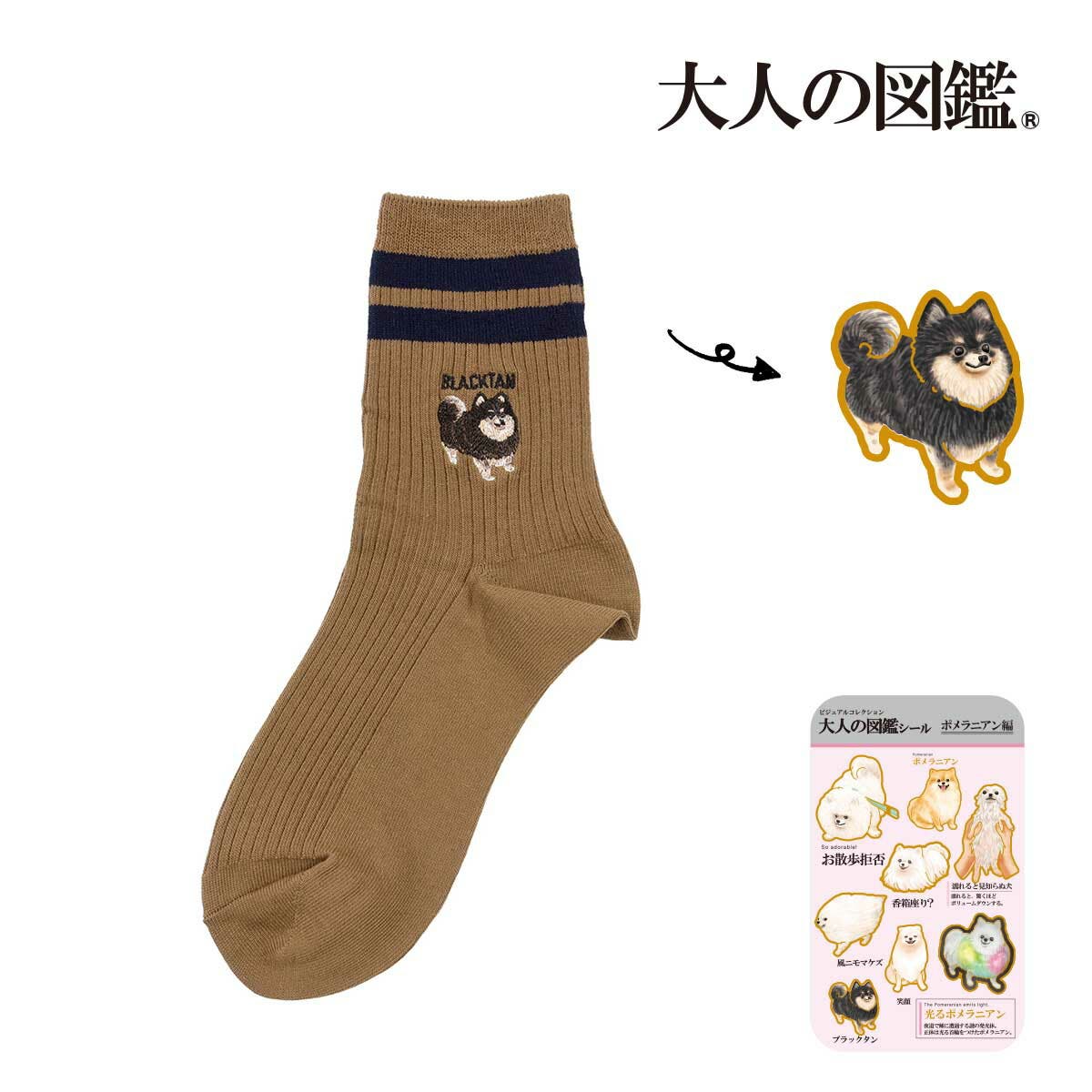 福助 靴下 ポメラニアン編[品番：FKSU0012236]｜福助オンライン