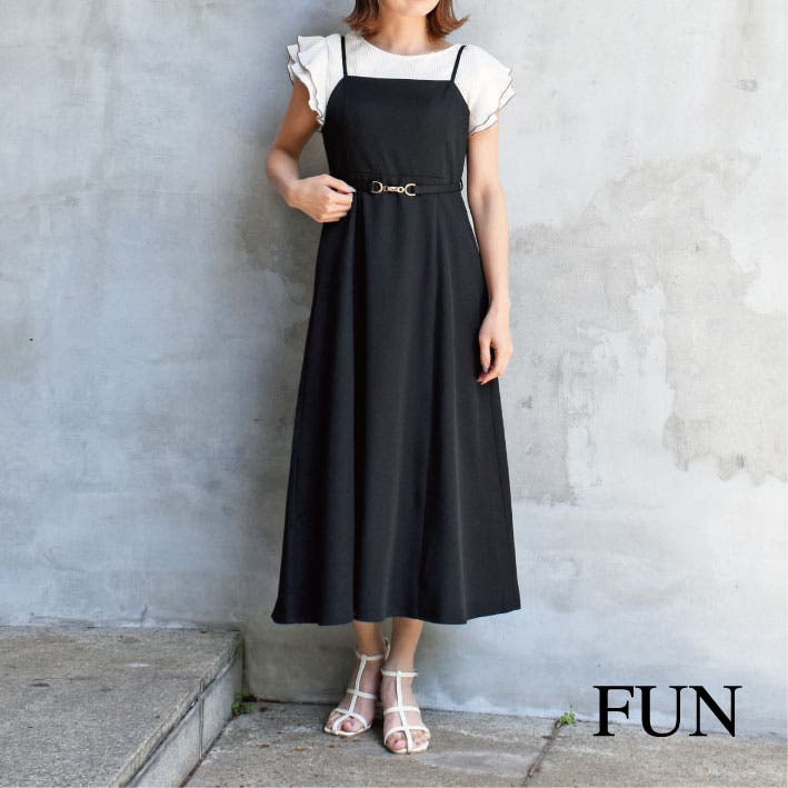♡新品タグ付き♡ ツハル 【5周年記念アイテム】キャミワンピース　オフ① ♡新品タグ付き♡ ツハル 【5周年記念アイテム】キャミ