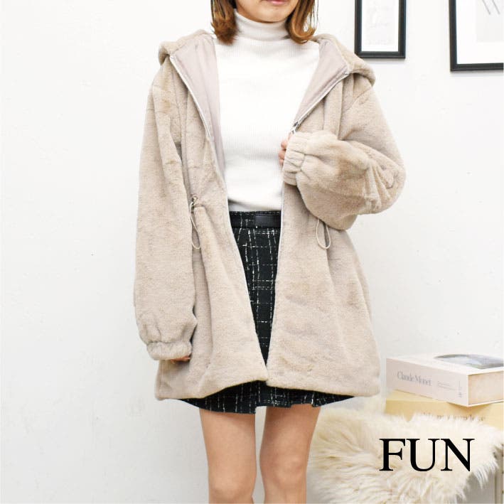 ドロストフードファージャケット[品番：TRNW0000743]｜FUN（ファン