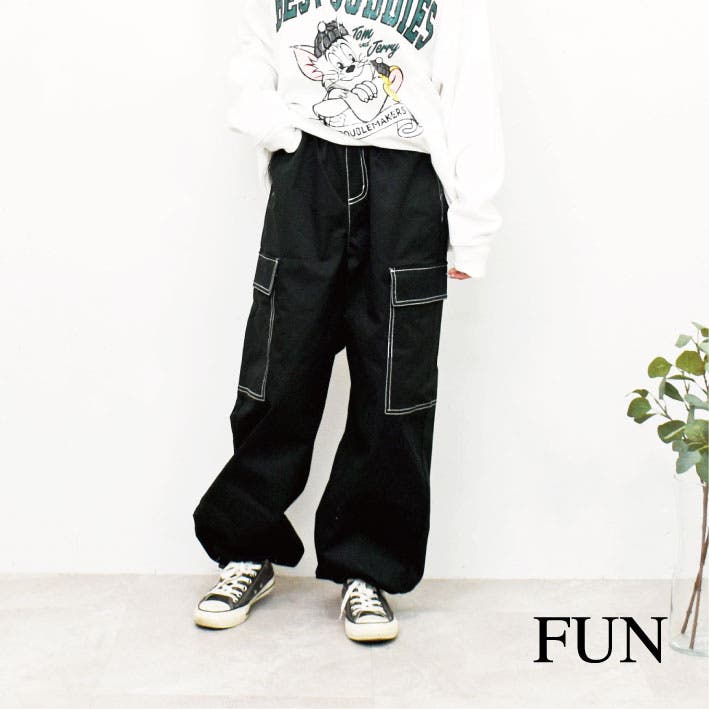 カーゴスタイル フィッシングパンツ 黒 9717b66fc63f5929e7e0ef8fff5f52