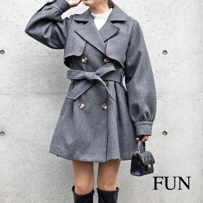 ミニワンピ風コート　COCO store fit=scale-down,w=1200