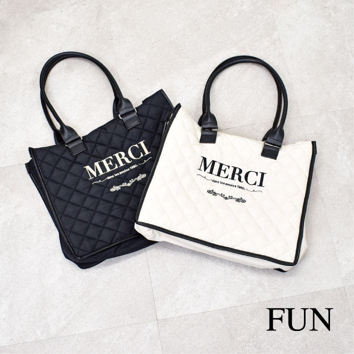 キルティングトート[品番：TRNW0001680]｜FUN（ファン）の