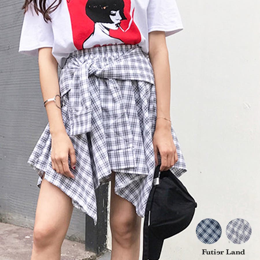 スカート ELISABETTAFRANCHI AMBIDEX Store ○CHIJIMI TIERED スカート(F SKY): FLAT-cic-HATENA