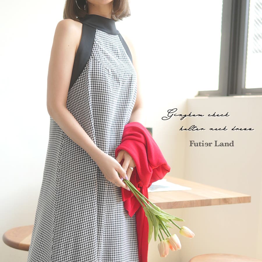 極美品♡ルネ♡ギンガムチェック ワンピース