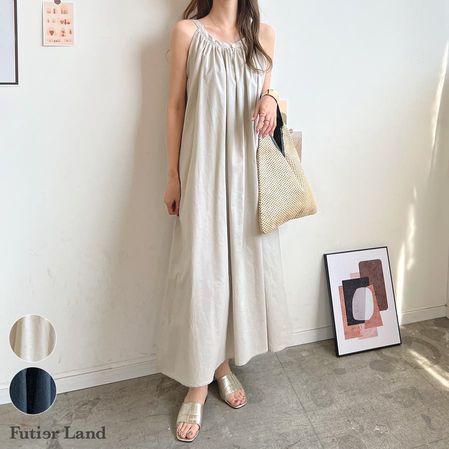 ワンピース ロングワンピース キャミワンピース[品番