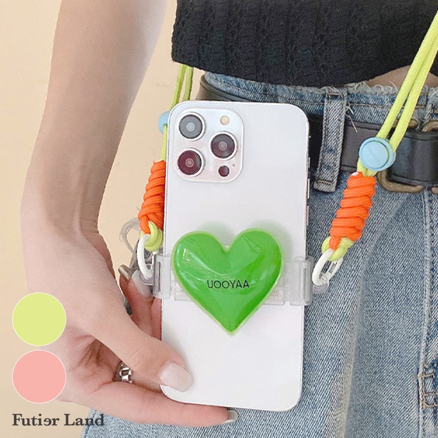 スマホ ショルダーストラップ 肩掛け[品番：FI000007986]｜futier land