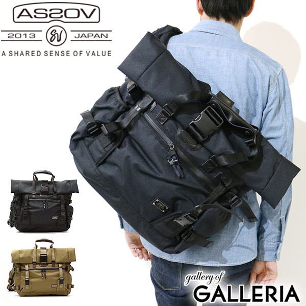 AS2OV 2WAY メッセンジャーバッグ　S size アッソブ］2WAYトート AS2OVメッセンジャーバッグ ショルダー[品番