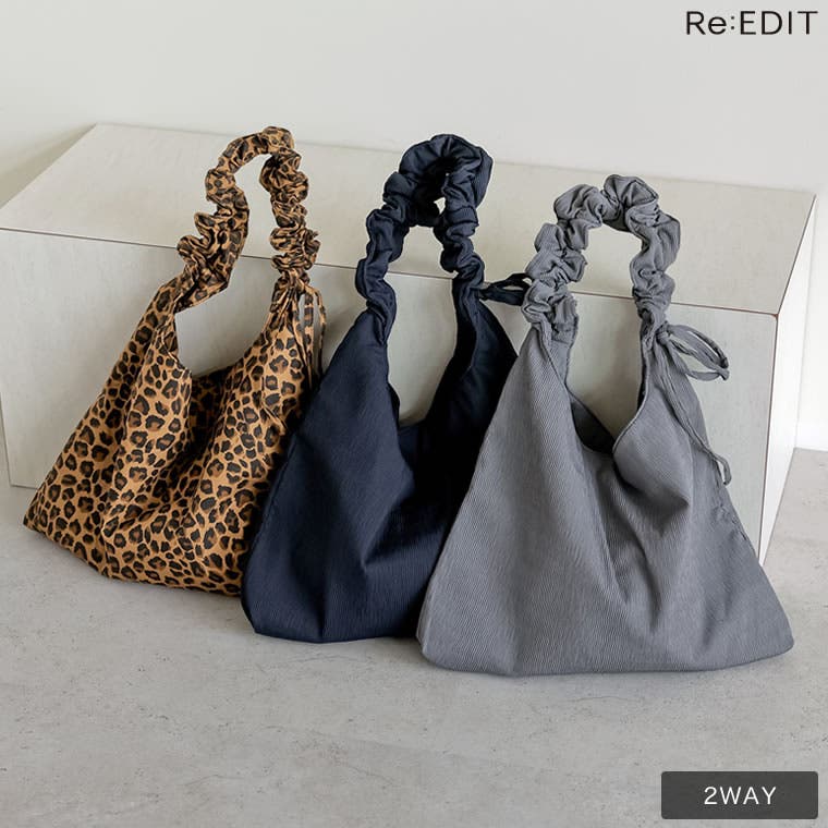 2WAYハンドルドロストバッグ[品番：GS000022960]｜Re:EDIT（リエディ