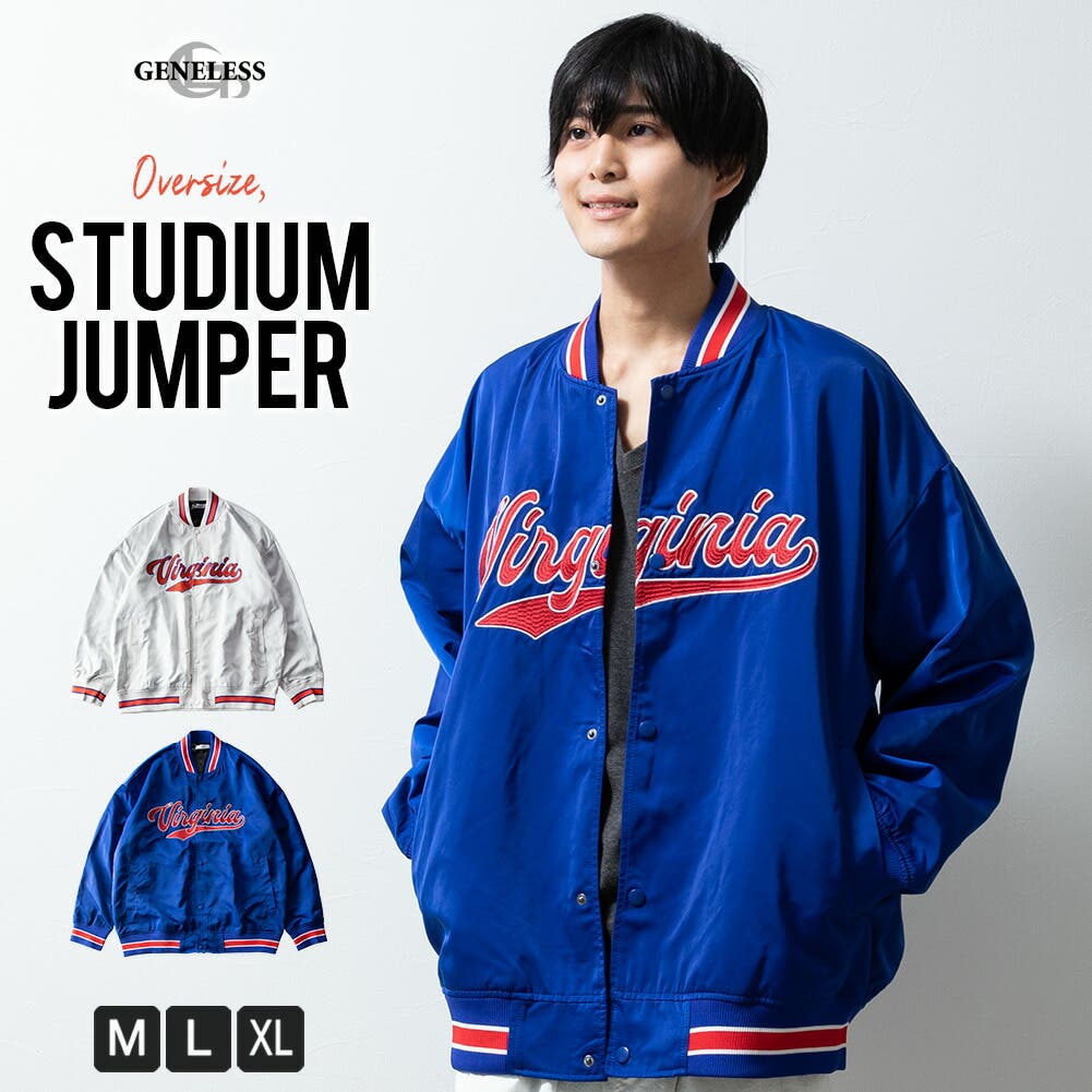 genzai Vanish Jumper スタジャン M 黒 Black スタジャン