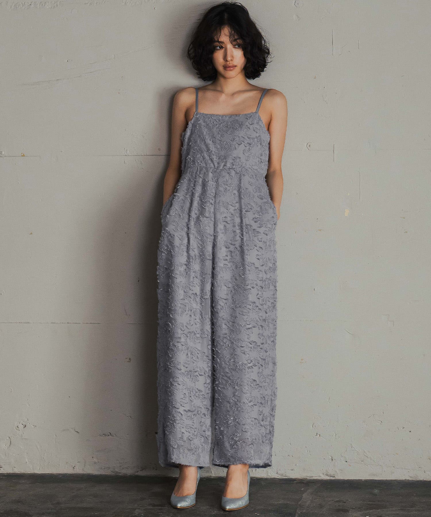 パーティードレス 結婚式 パンツドレス[品番：ZY000004202