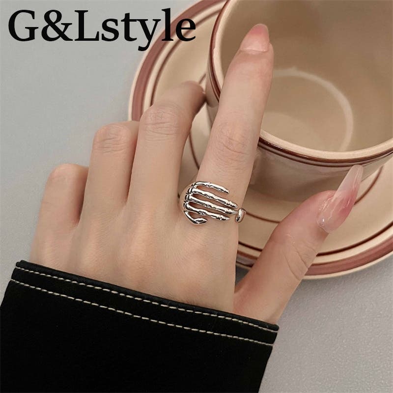 全国送料無料の通販 ハンドモチーフシルバーリング 10239[品番：XB000010505]｜G&L アクセサリー