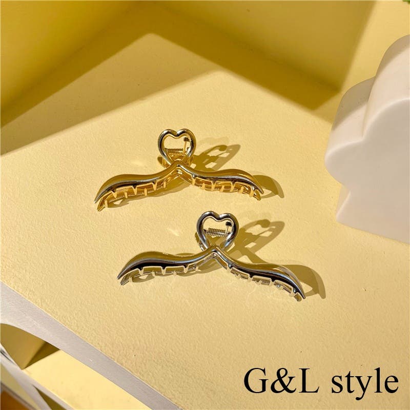 ニュアンスデザインヘアクリップ 8580[品番：XB000008995]｜G&L