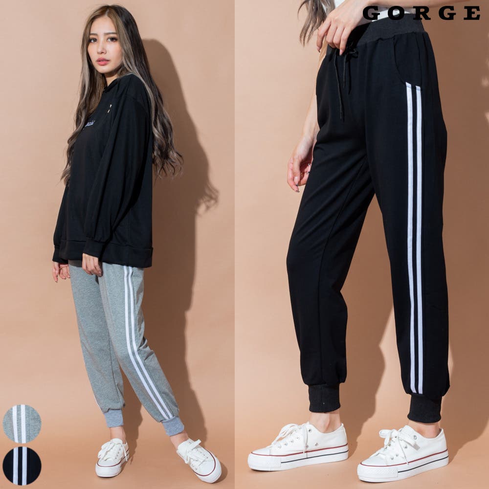 ライン入りジャージパンツ[品番：GORW0005242]｜GORGE （ゴージ）の