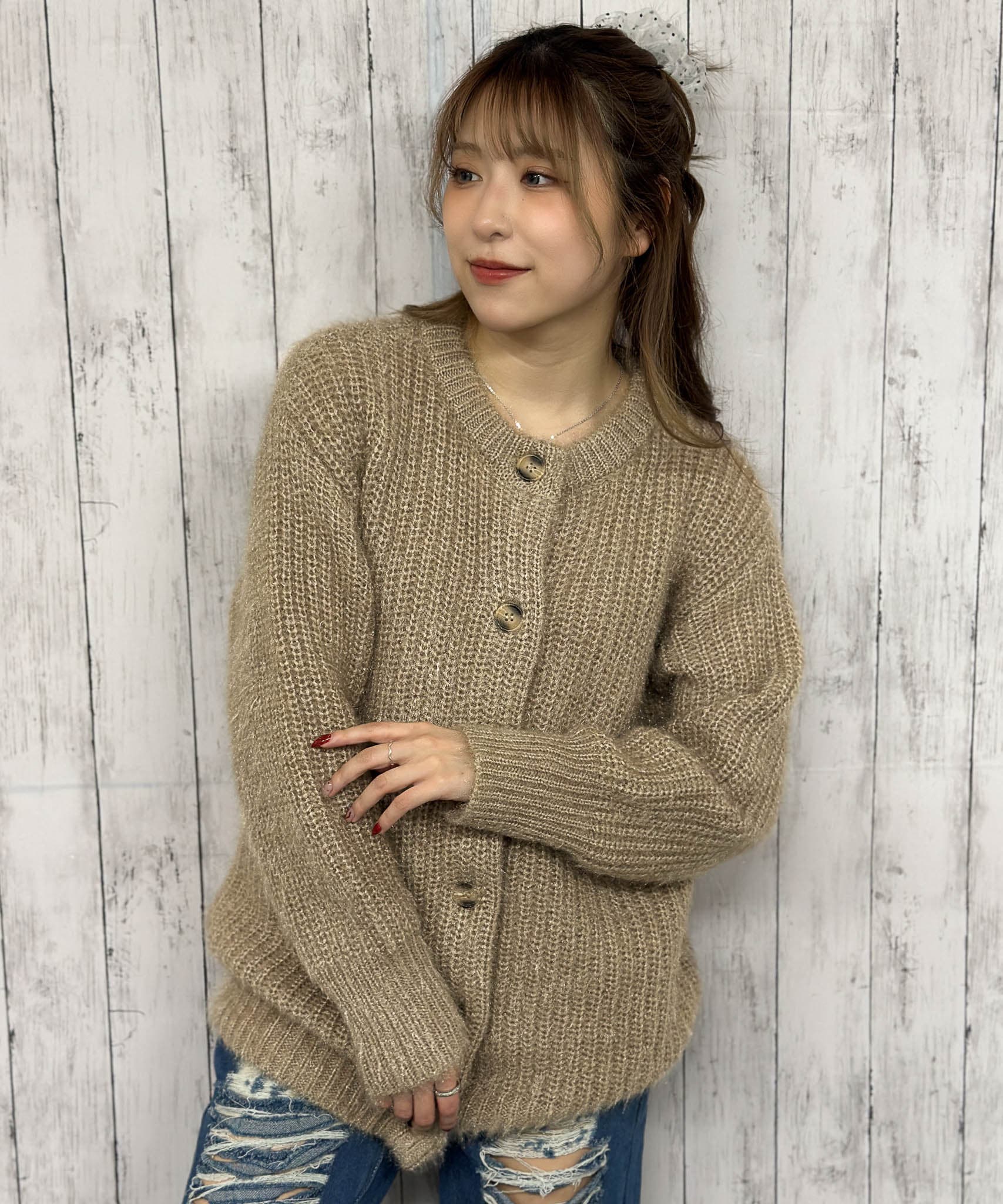 モヘアクルーカーディガン[品番：GORW0007414]｜GORGE （ゴージ）の