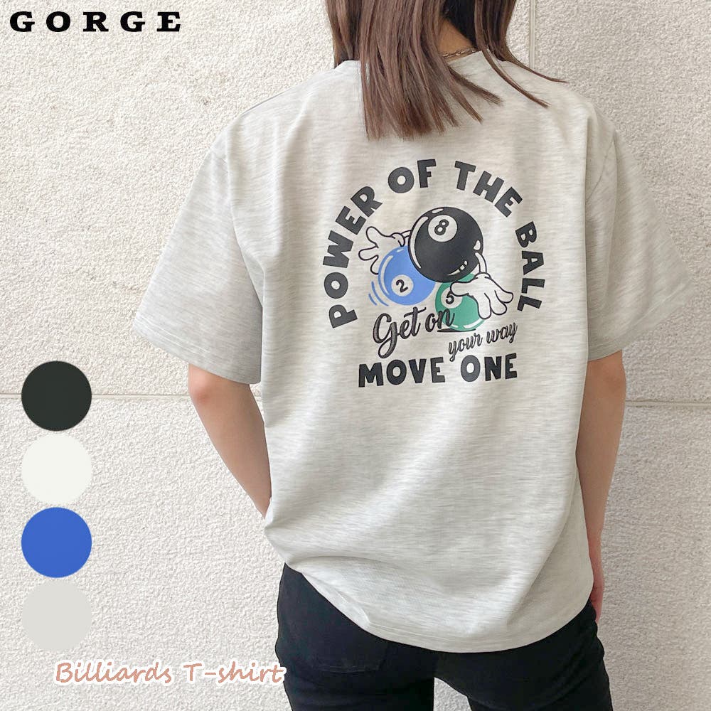ビリヤードTシャツ[品番：GORW0007935]｜GORGE （ゴージ）の