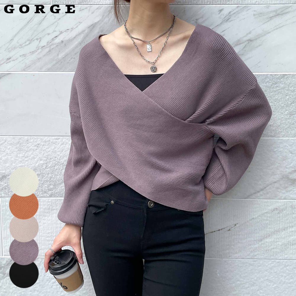 Y.A.R.N クロスニット セール】クロスニット（ニット/セーター）｜MIIA（ミーア）の