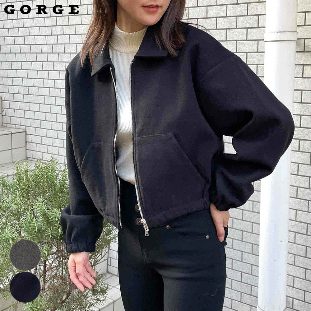 通販 ZIPショートジャケット[品番：GORW0008309]｜GORGE （ゴージ 服＆ファッション小物