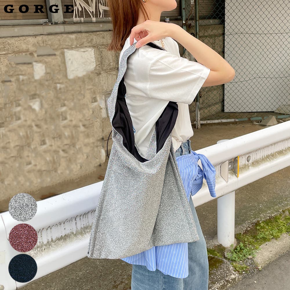 【公式】ショルダーバッグ - GORGE キラキラbag 通販 服 ピンク SHOPLIST/ショップリスト