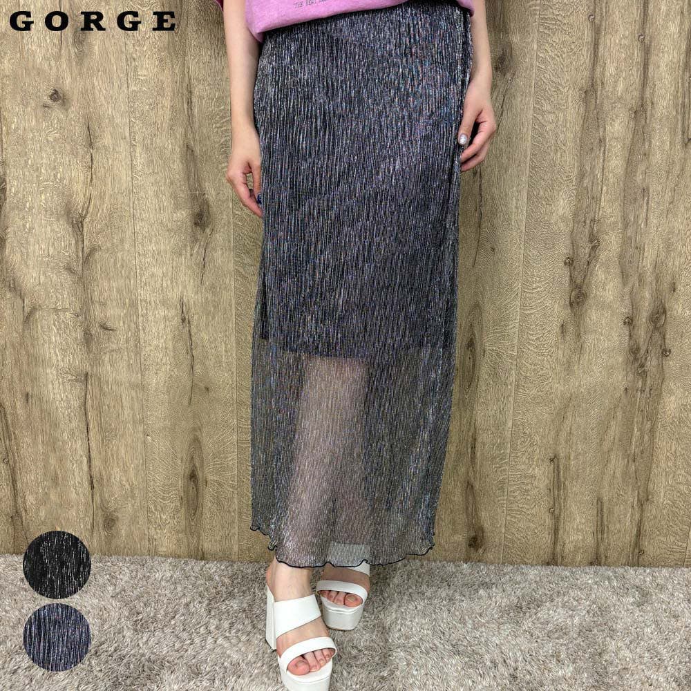 ラメナロースカート[品番：GORW0008955]｜GORGE （ゴージ）の