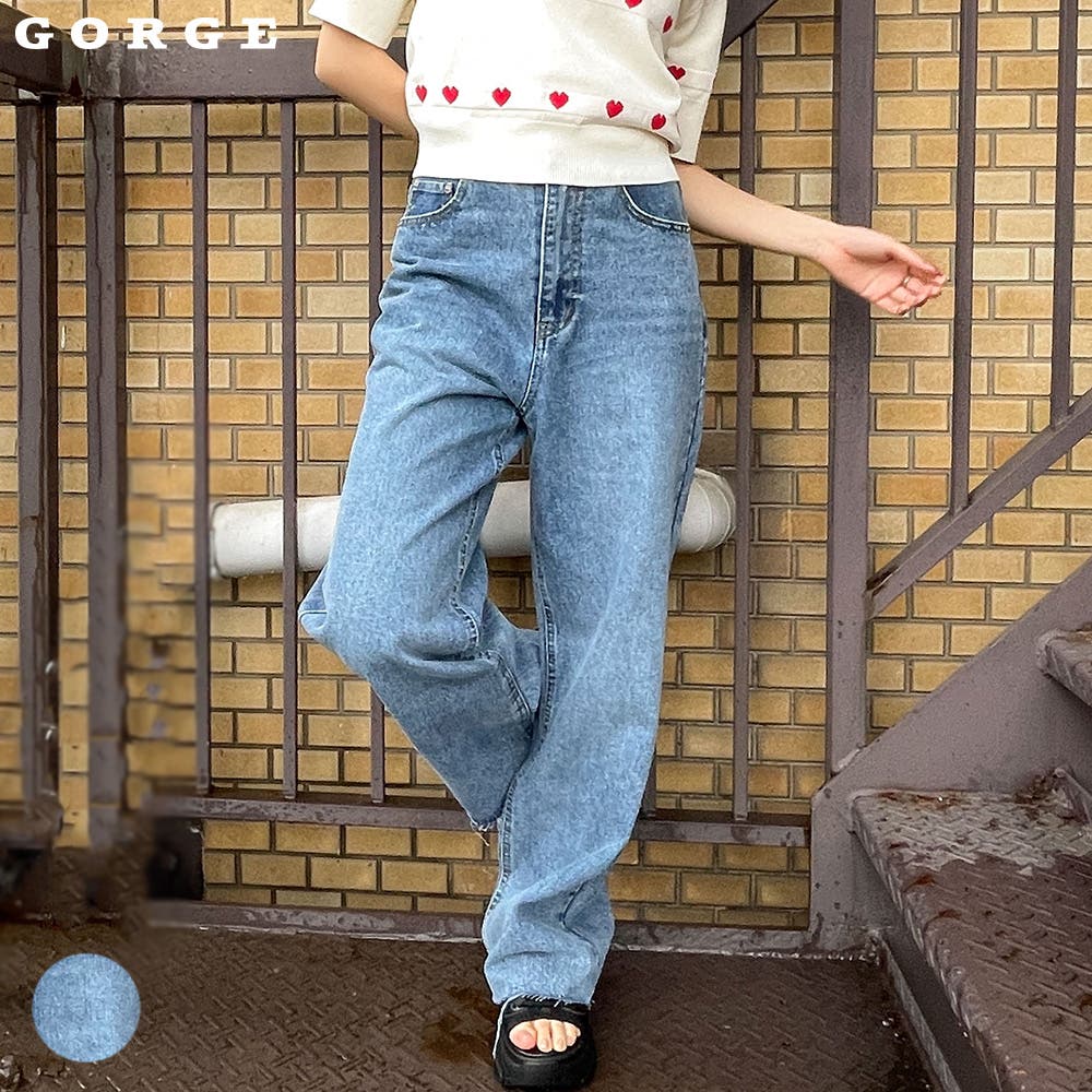 ワイドデニムパンツ[品番：GORW0008873]｜GORGE （ゴージ