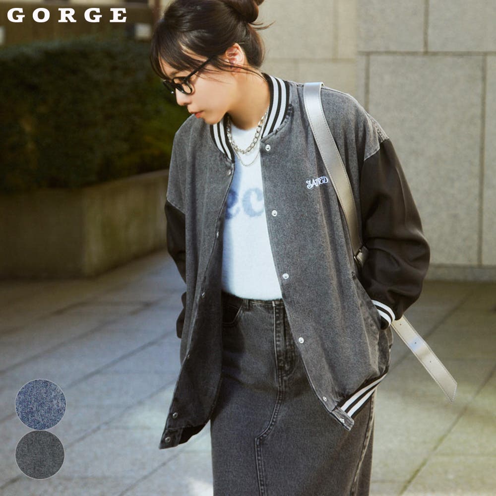 デニムスタジャン[品番：GORW0009716]｜GORGE （ゴージ）｜レディース