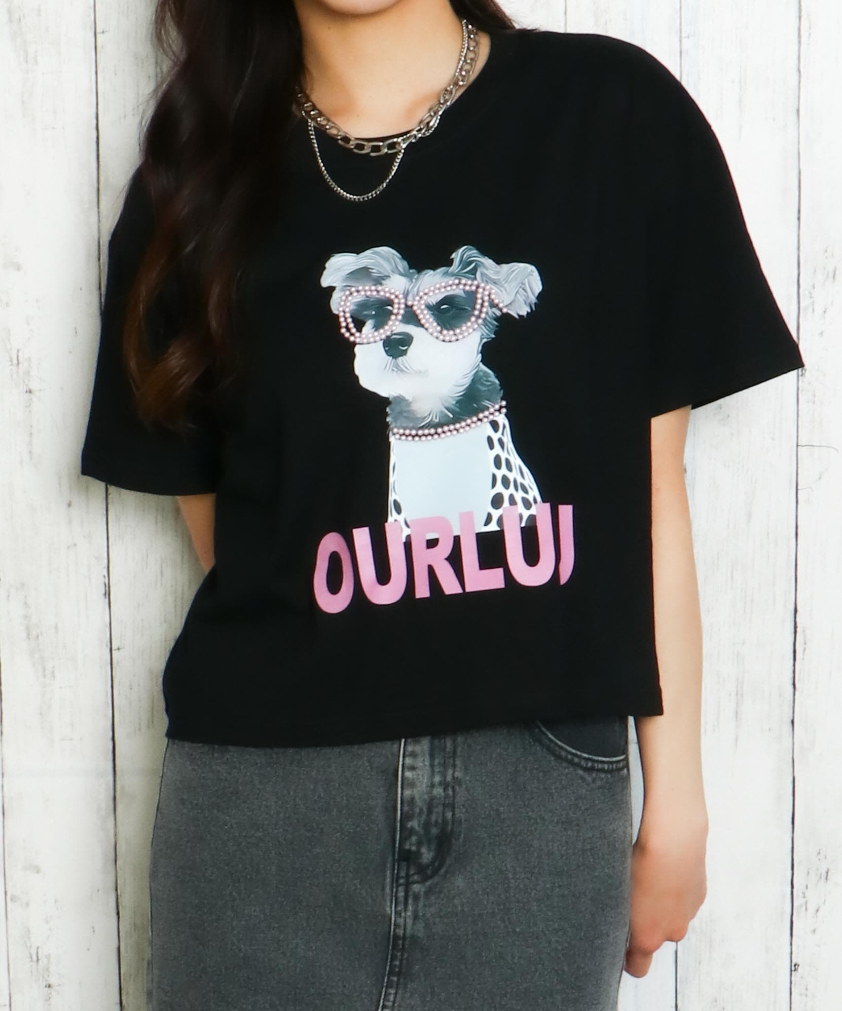 【直筆サイン入り】シュレディンガーの犬 Tシャツ JOURNAL STANDARD relume tシャツ BLUESCENTRIC 別注 リンガーT