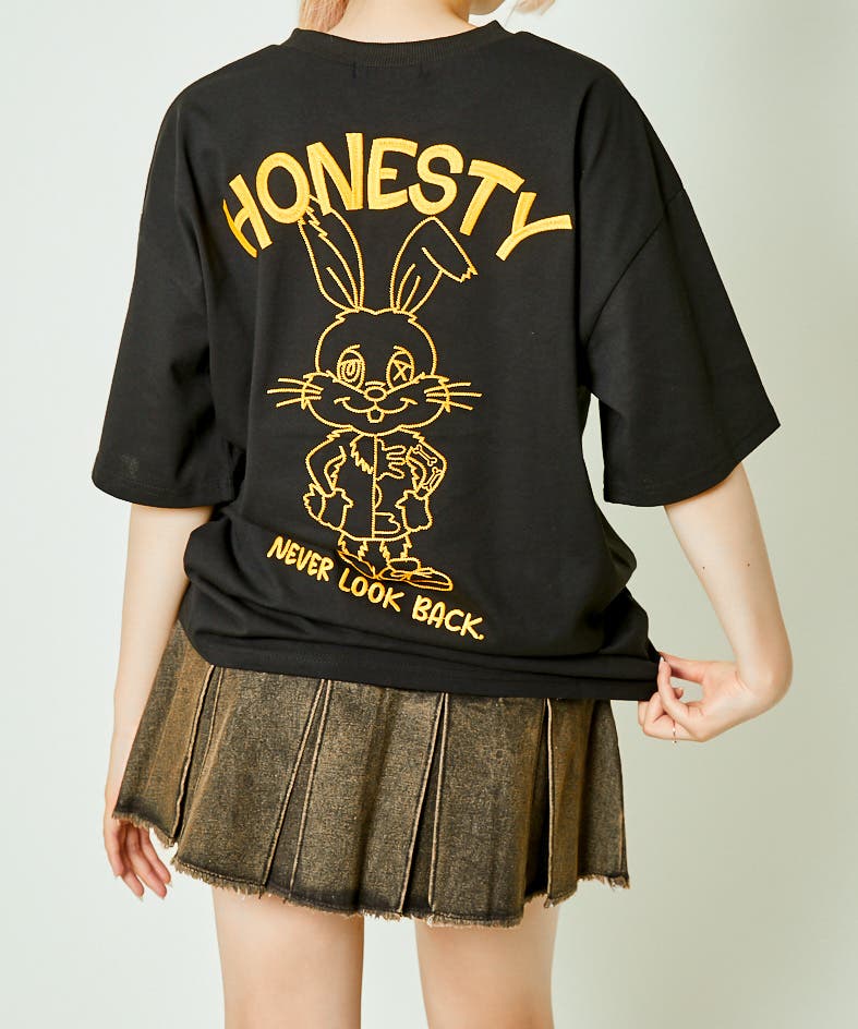 刺繍ラビットTシャツ[品番：GORW0010228]｜GORGE （ゴージ