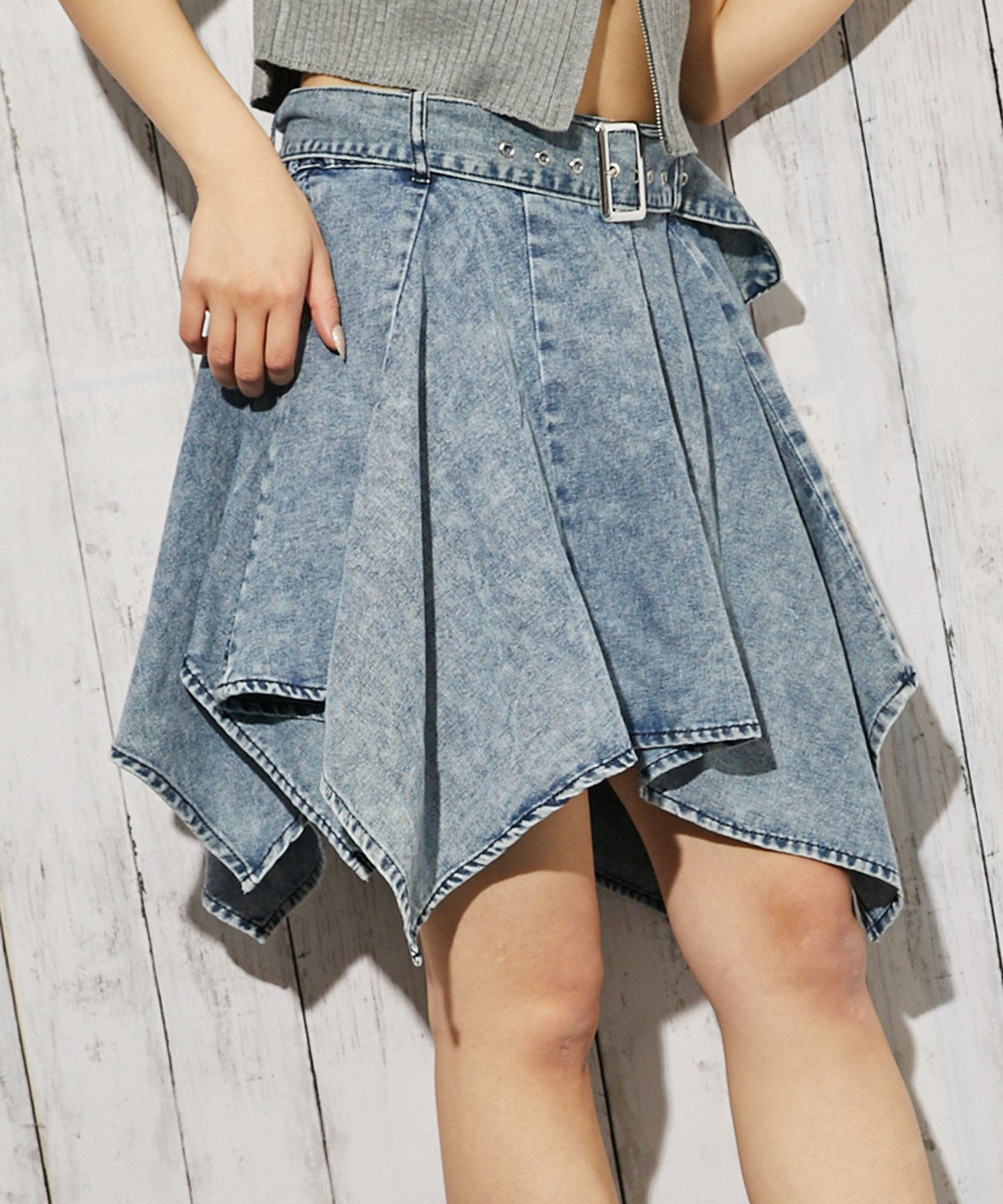 BETWEENAND デニム パンツ スカート 1.jpg