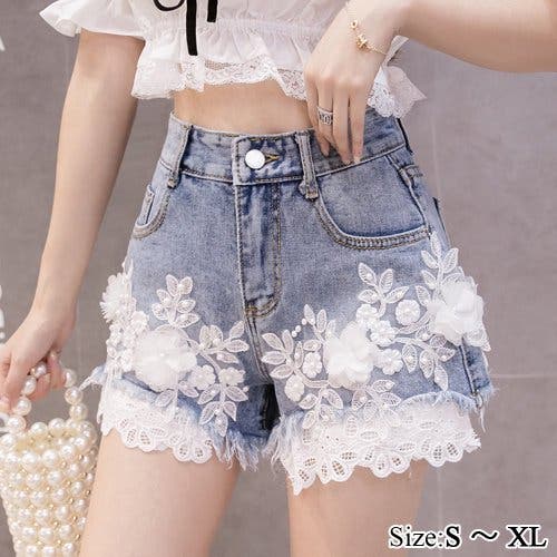 新品タグ付き!!激レアMARS Sugar Glossデニムショートパンツレース 新品タグ付き!!激レアMARS Sugar Glossデニムショートパンツ