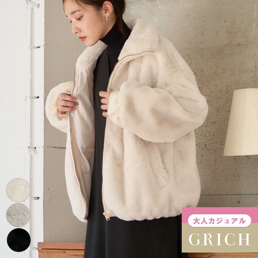 クロップド ファー ジャケット スタンドカラー 韓国 秋冬 hr6105 クロップド ファー ジャケット スタンドカラー 韓国 秋冬 hr6105
