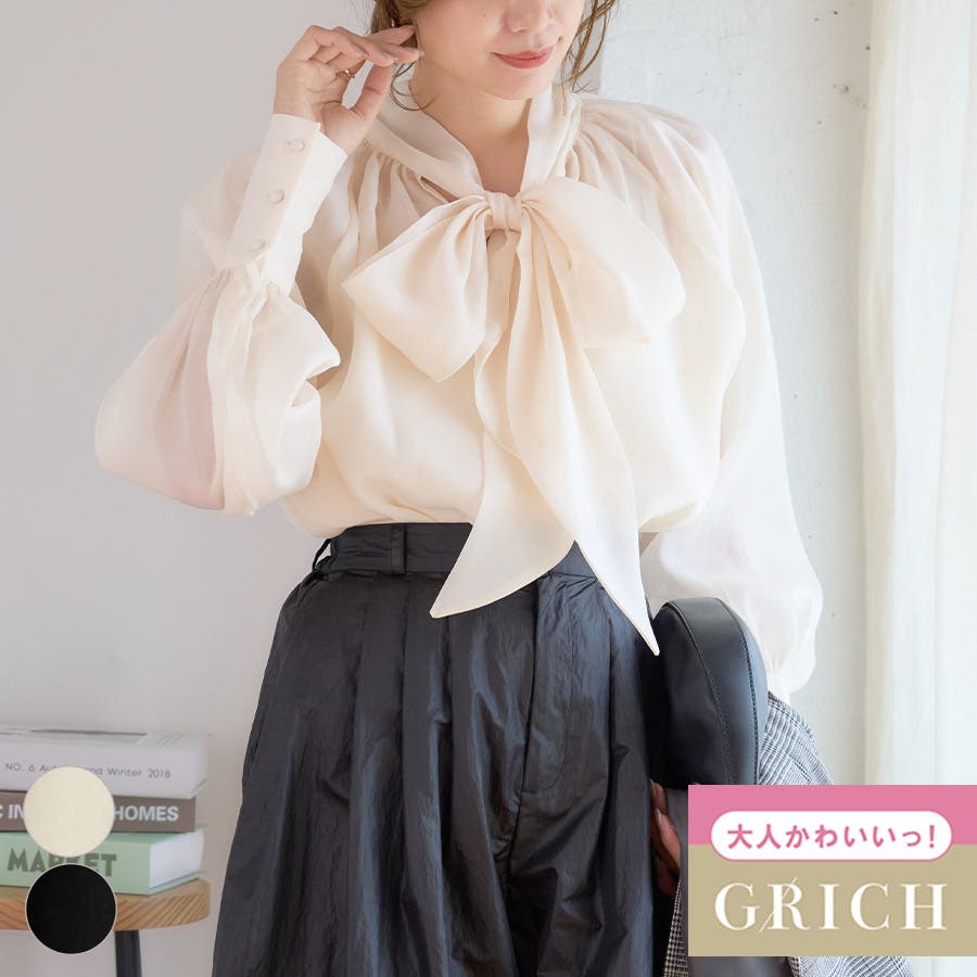 アトリエgg☆星柄シフォンブラウス黒19hか21☆atelierggレア