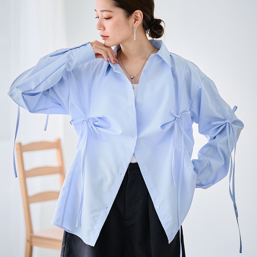 シャツ レディース 長袖[品番：GW000004907]｜Growing Rich（グロー