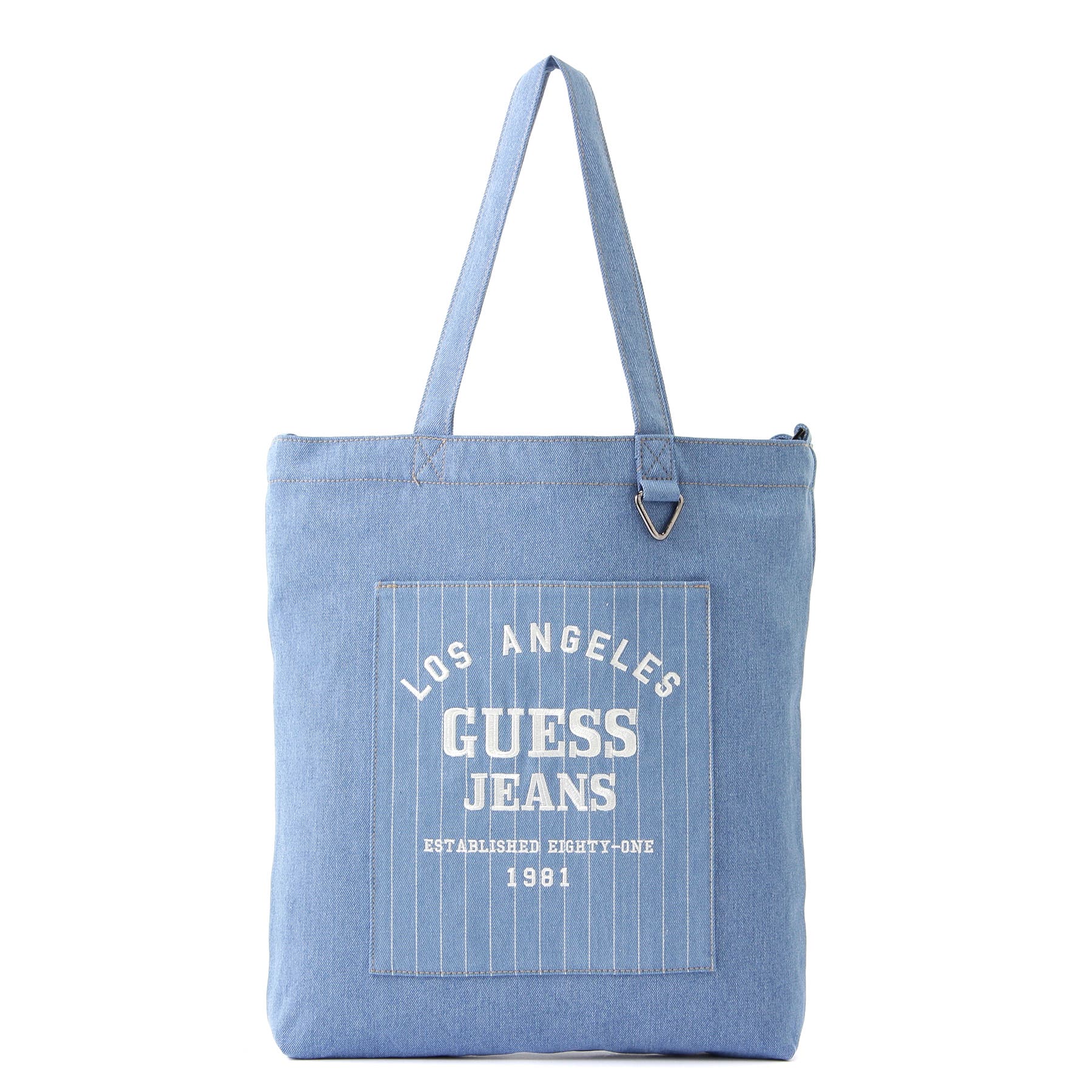 GUESS] EMBROIDERY DENIM TOTE BAG[品番：GUEW0001846]｜GUESS【MEN 