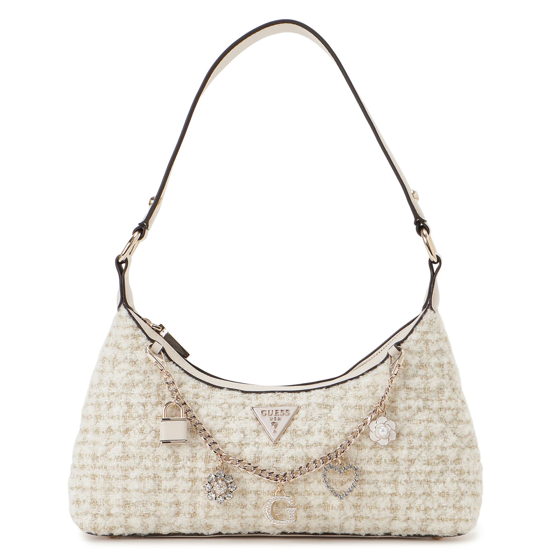 GUESS] EVERLEE Top Zip Shoulder Bag[品番：GUEW0009909