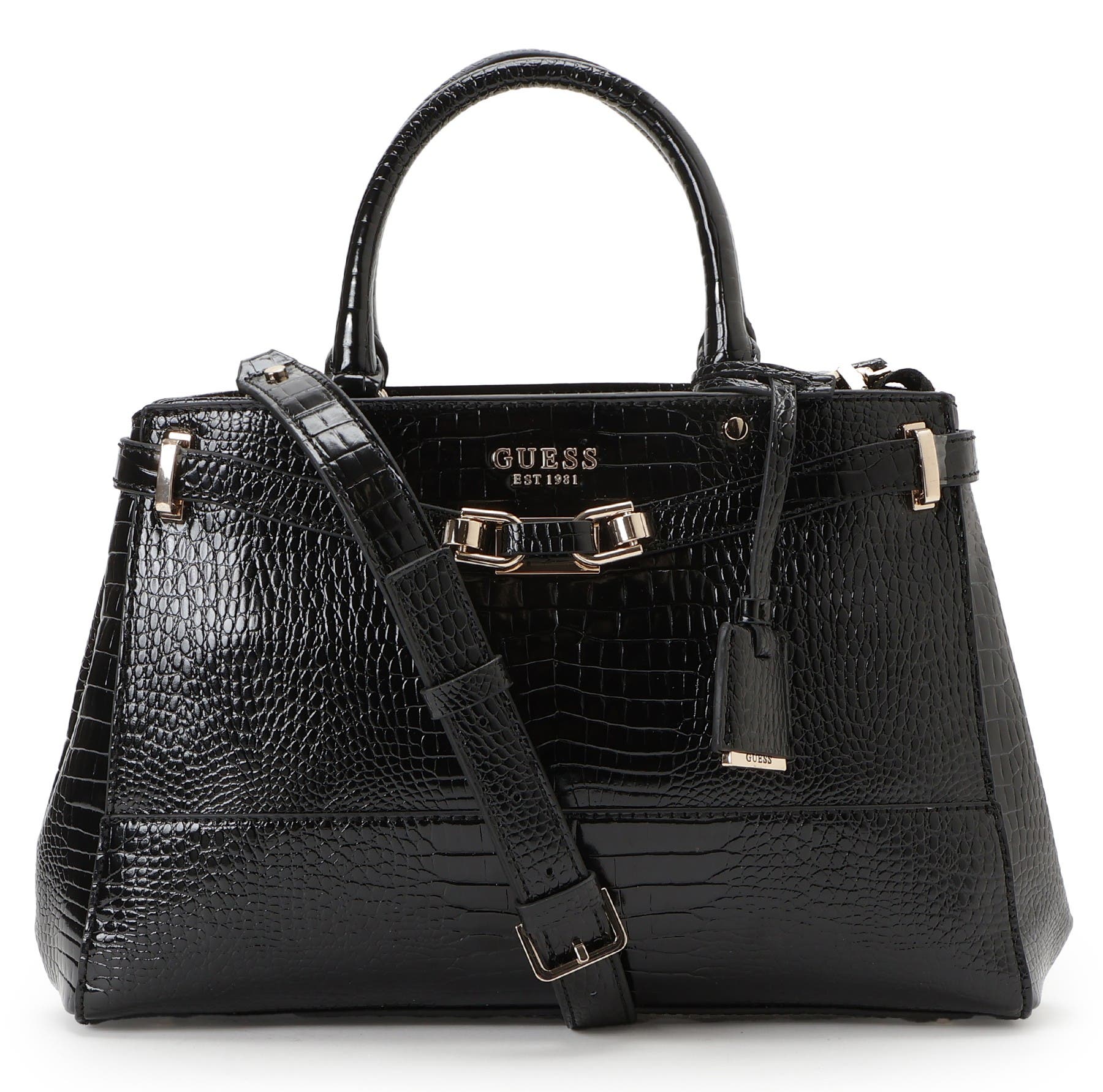 GUESS] SILVYE Luxury Satchel サッチェル バッグ[品番：GUEW0009840