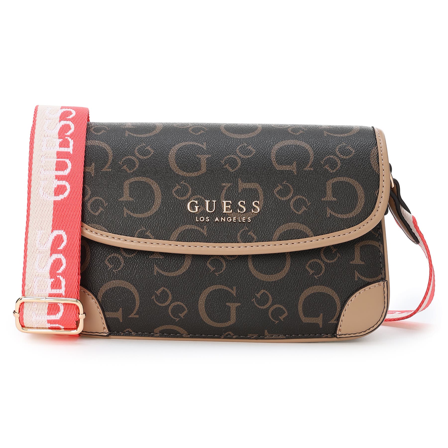 GUESS] NICHOLE Flap Crossbody[品番：GUEW0009819]｜GUESS