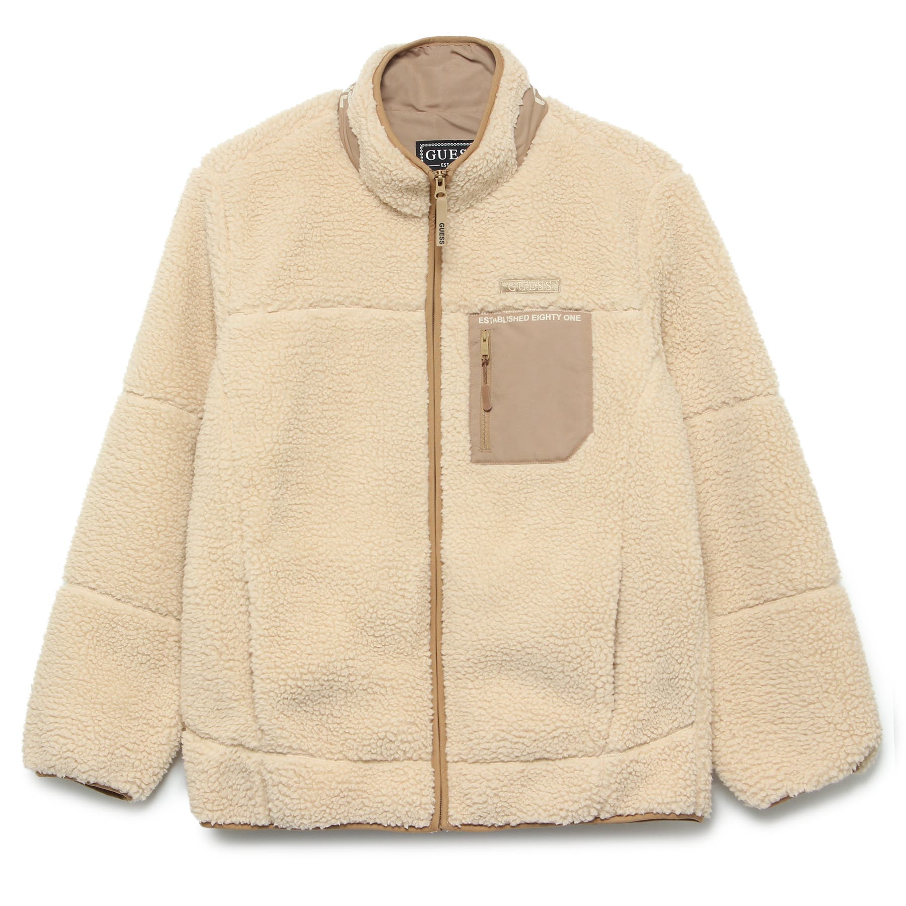 GUESS] Boa Zip Up Jacket[品番：GUEW0005513]｜GUESS【MEN】（ゲス