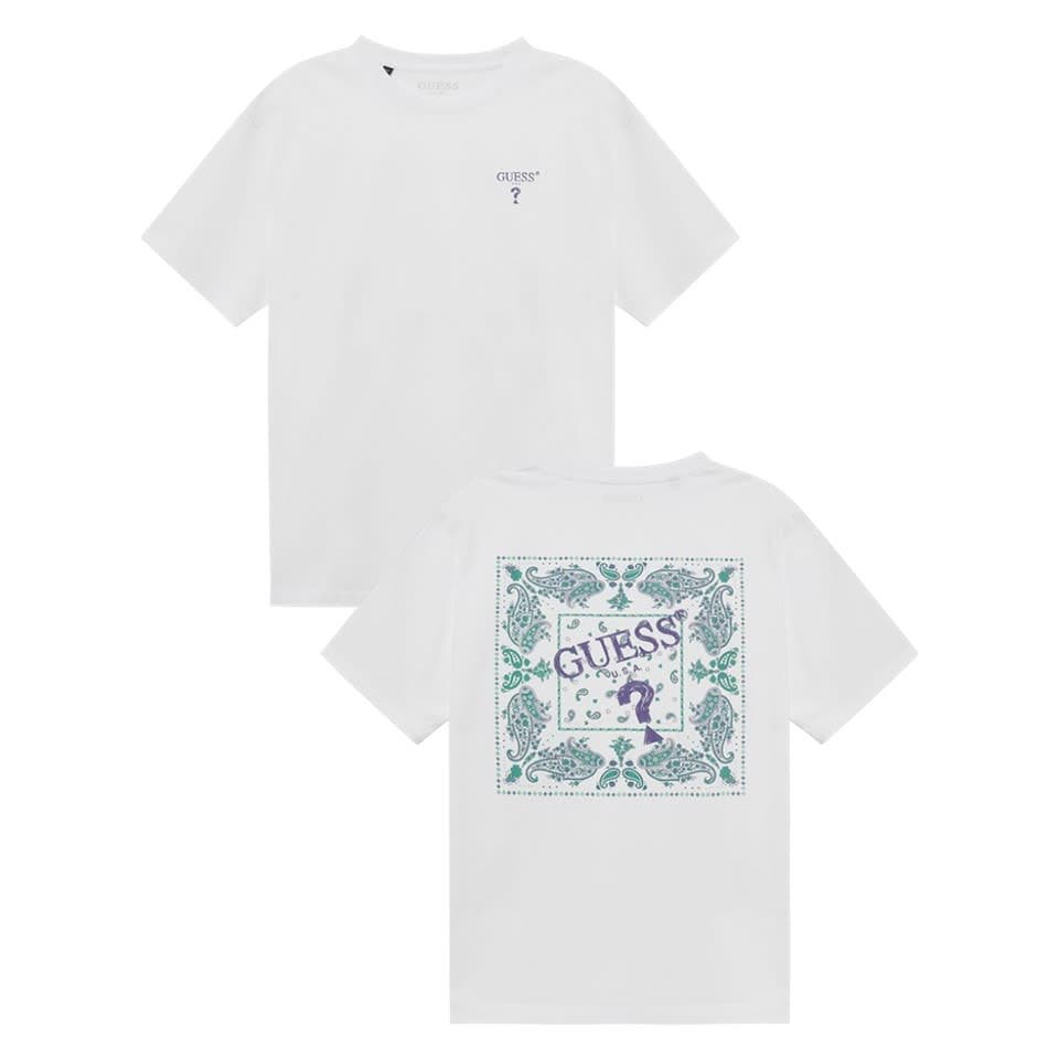 GUESS] Paisley Square Tee Tシャツ[品番：GUEW0008472]｜GUESS