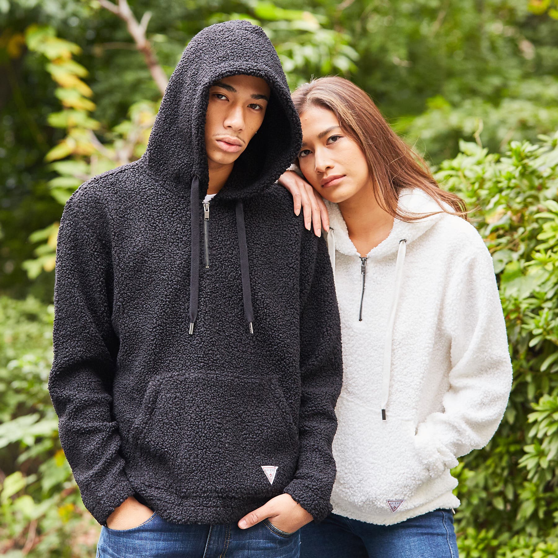 GUESS ホワイト シングルライダースジャケット L レザージャケット メンズ 本革 ホワイト 白 シングルライダース