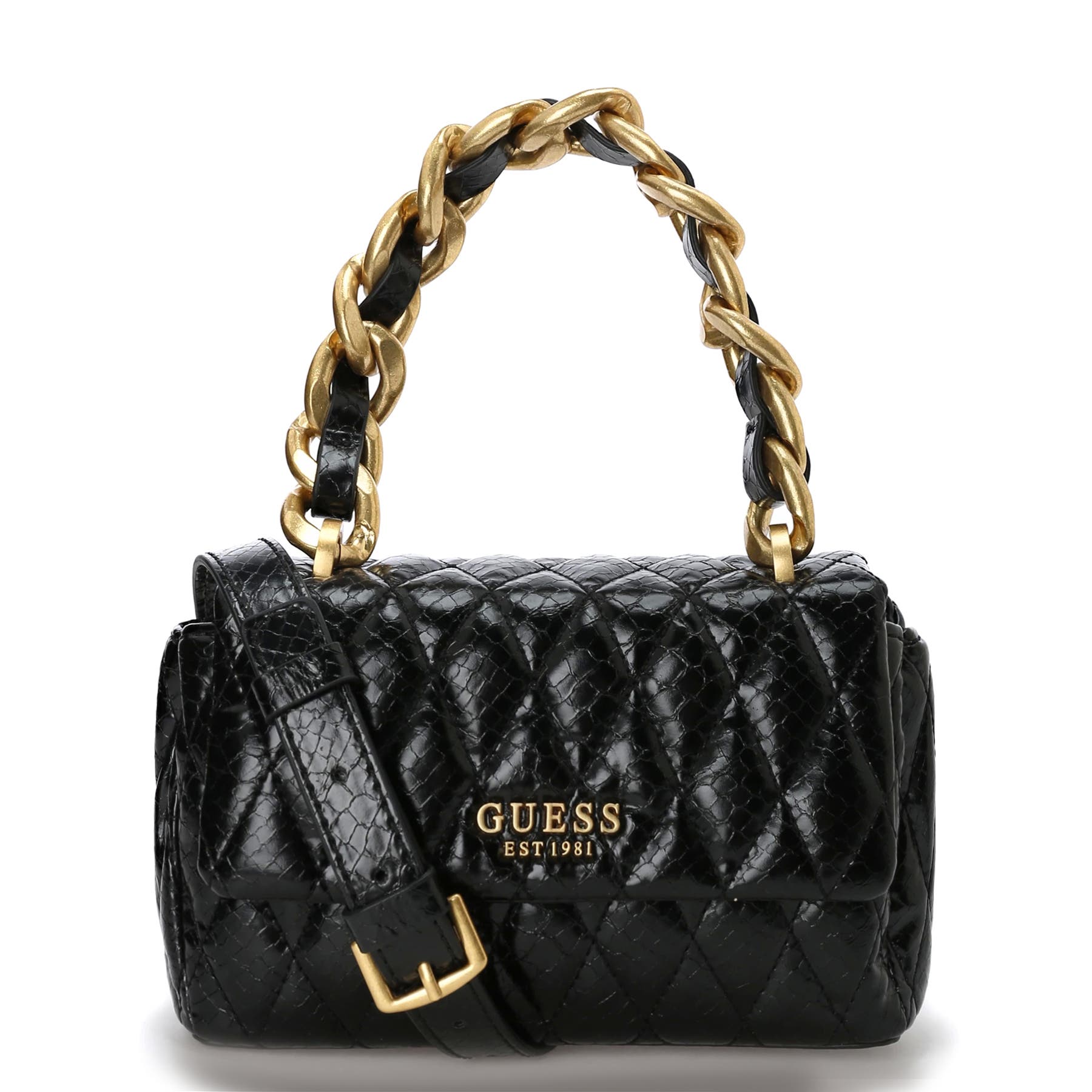 GIZELE 2 Compartment Satchel ハンドバッグ レディース | GUESS