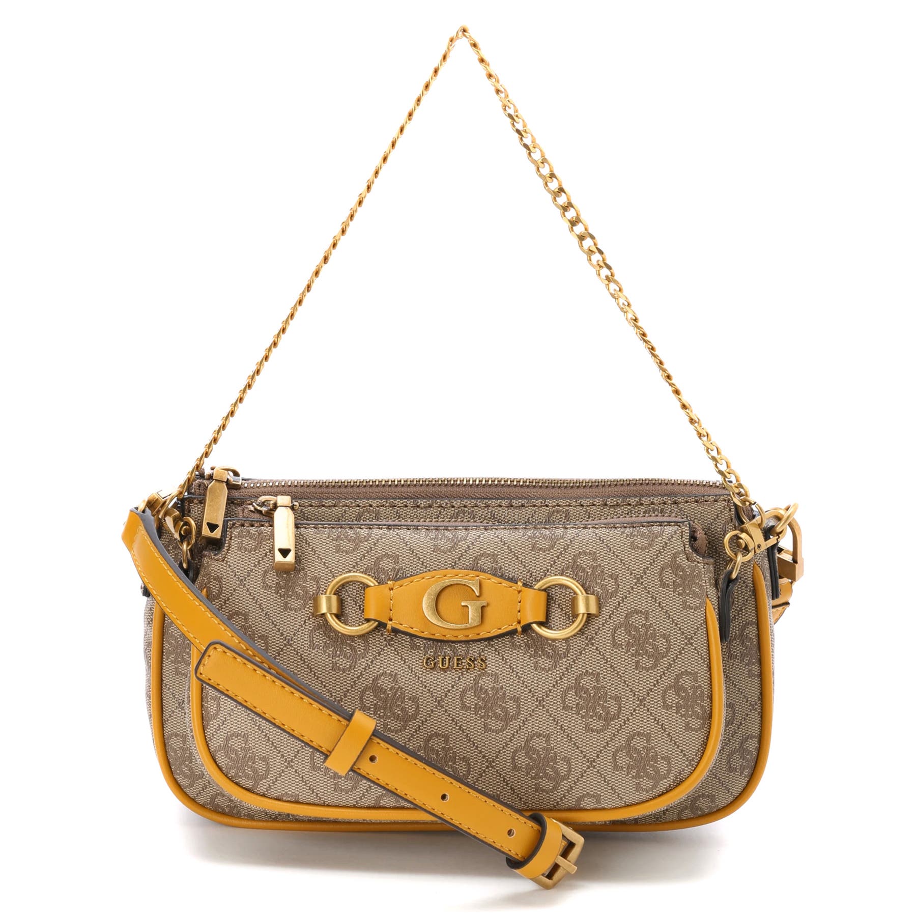 GUESS] IZZY Double Pouch Crossbody[品番：GUEW0007588]｜GUESS